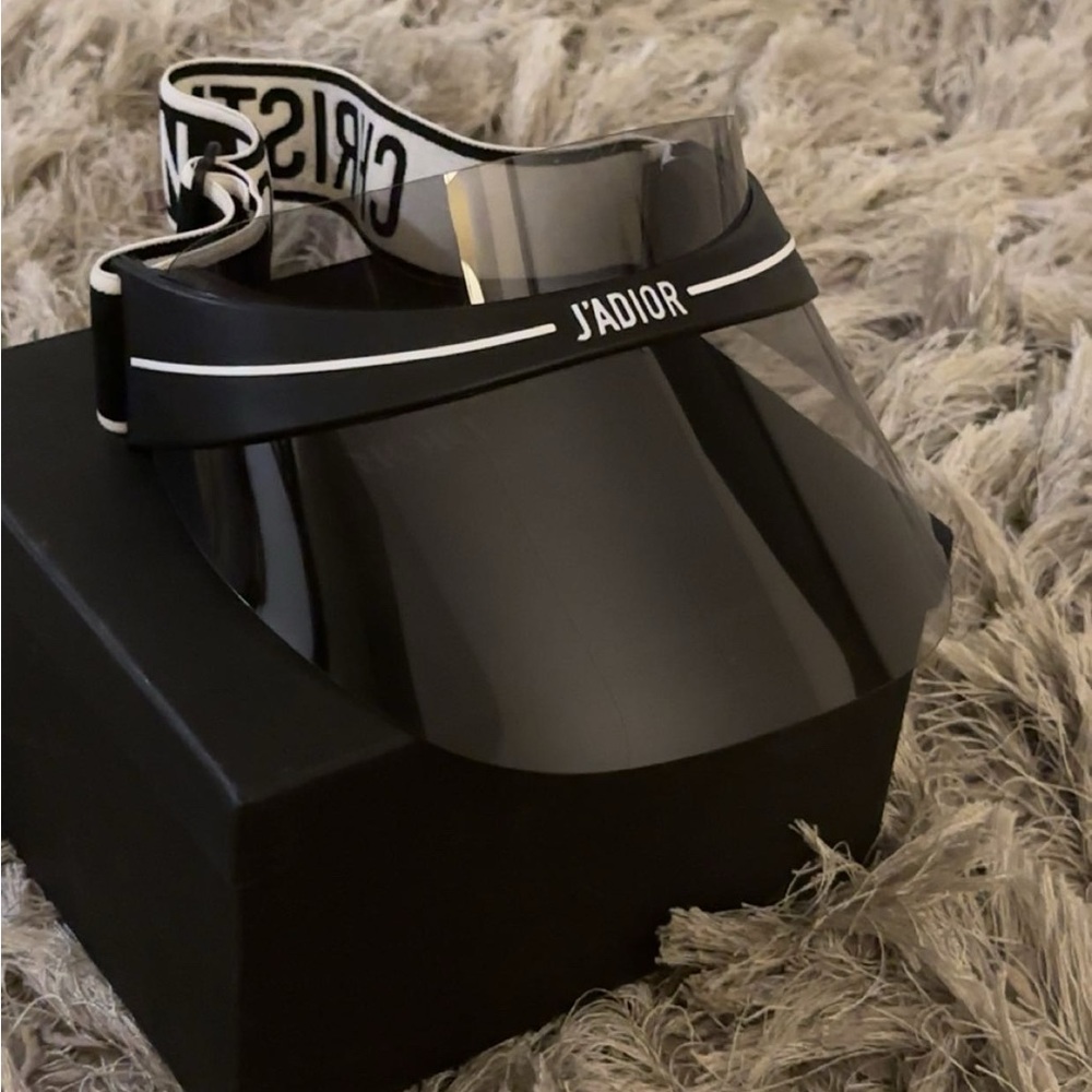 Dior Black Hat Modern Accessories